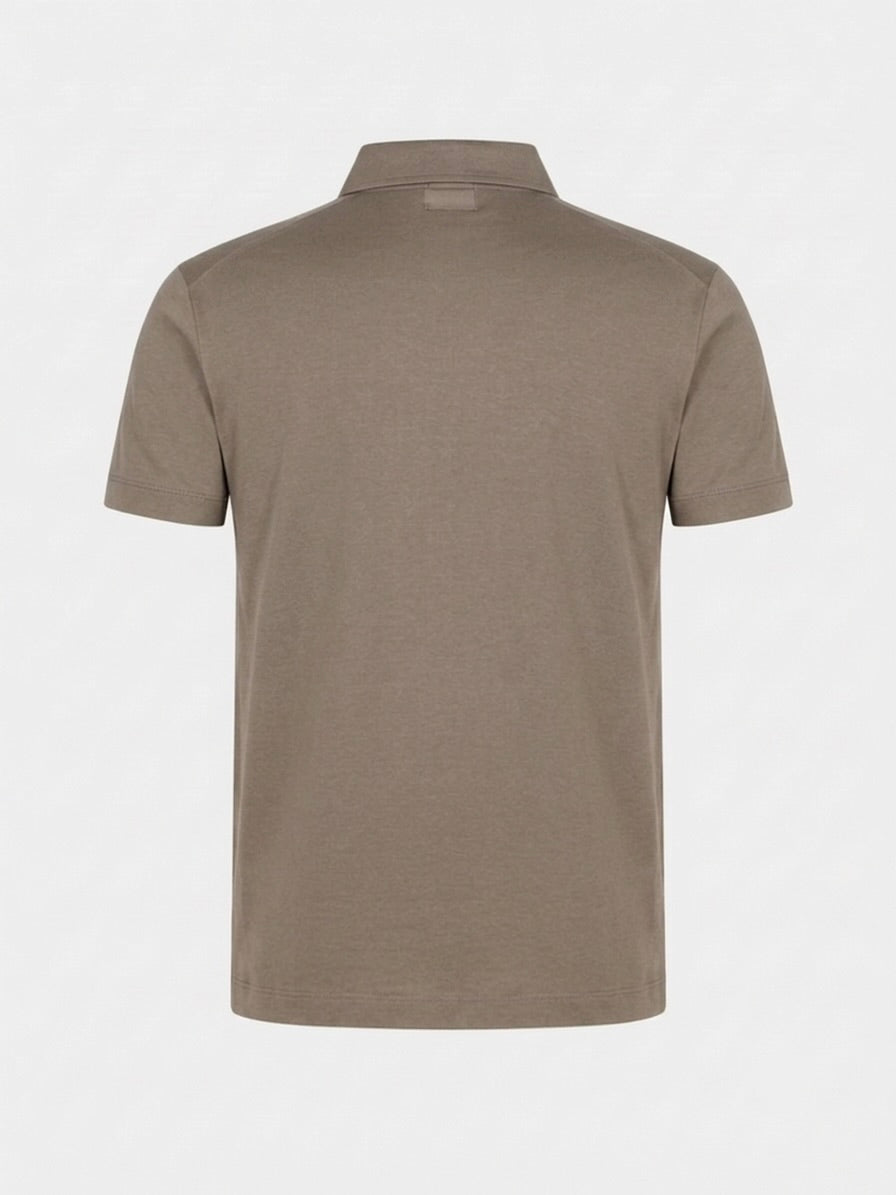 VENIX Luxe Polo T-Shirt Taupe
