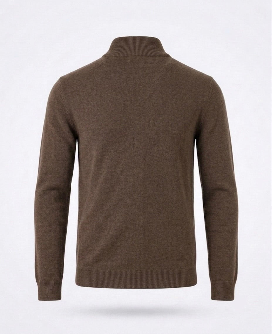 VENIX Full Zip Up Vest Brown
