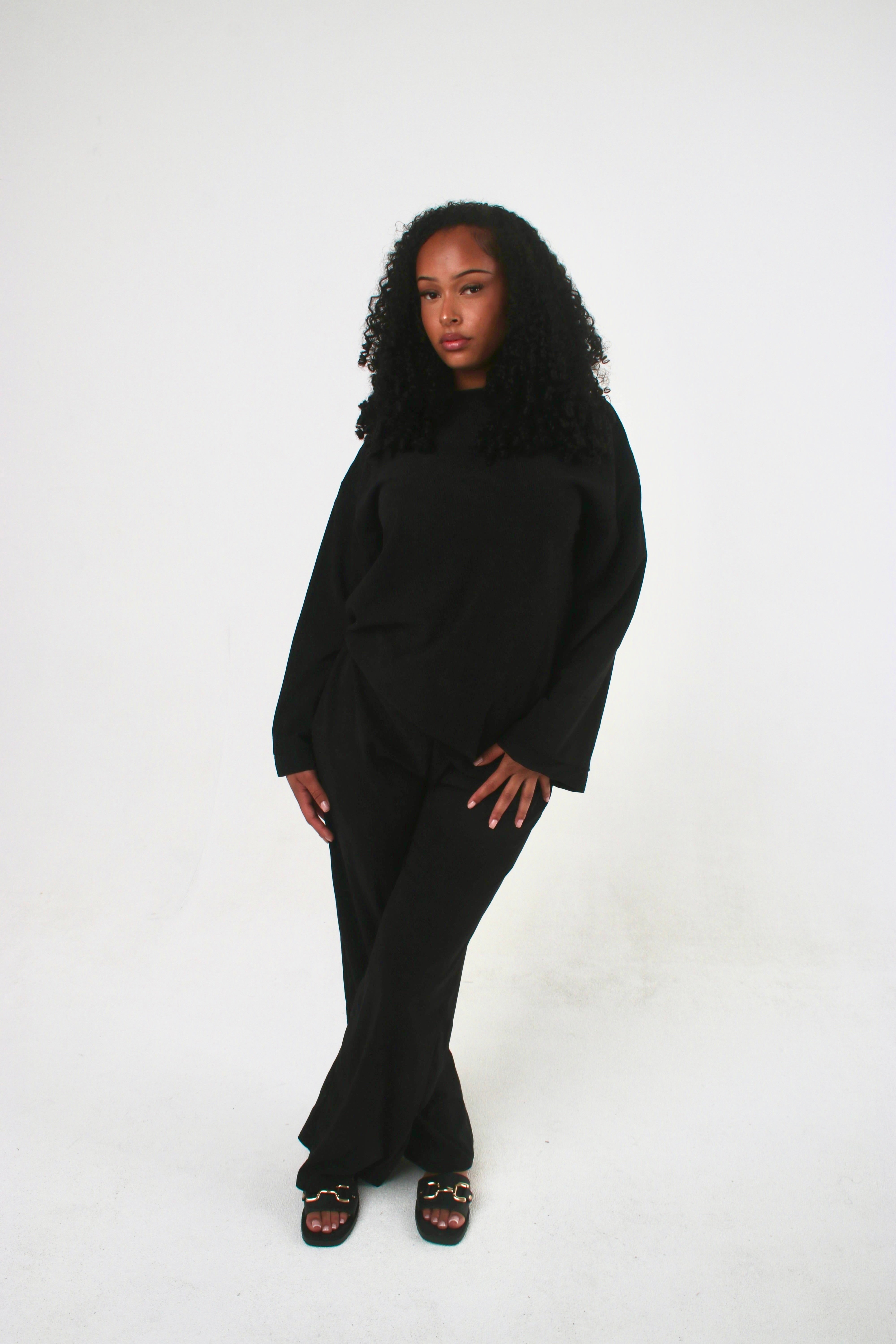 Venix Lounge Set Black