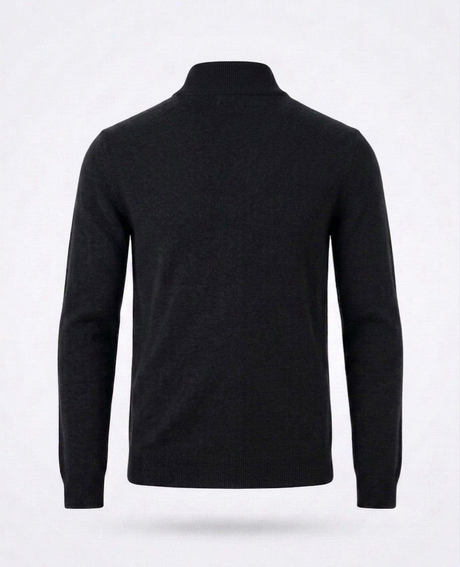 VENIX Full Zip Up Vest Black