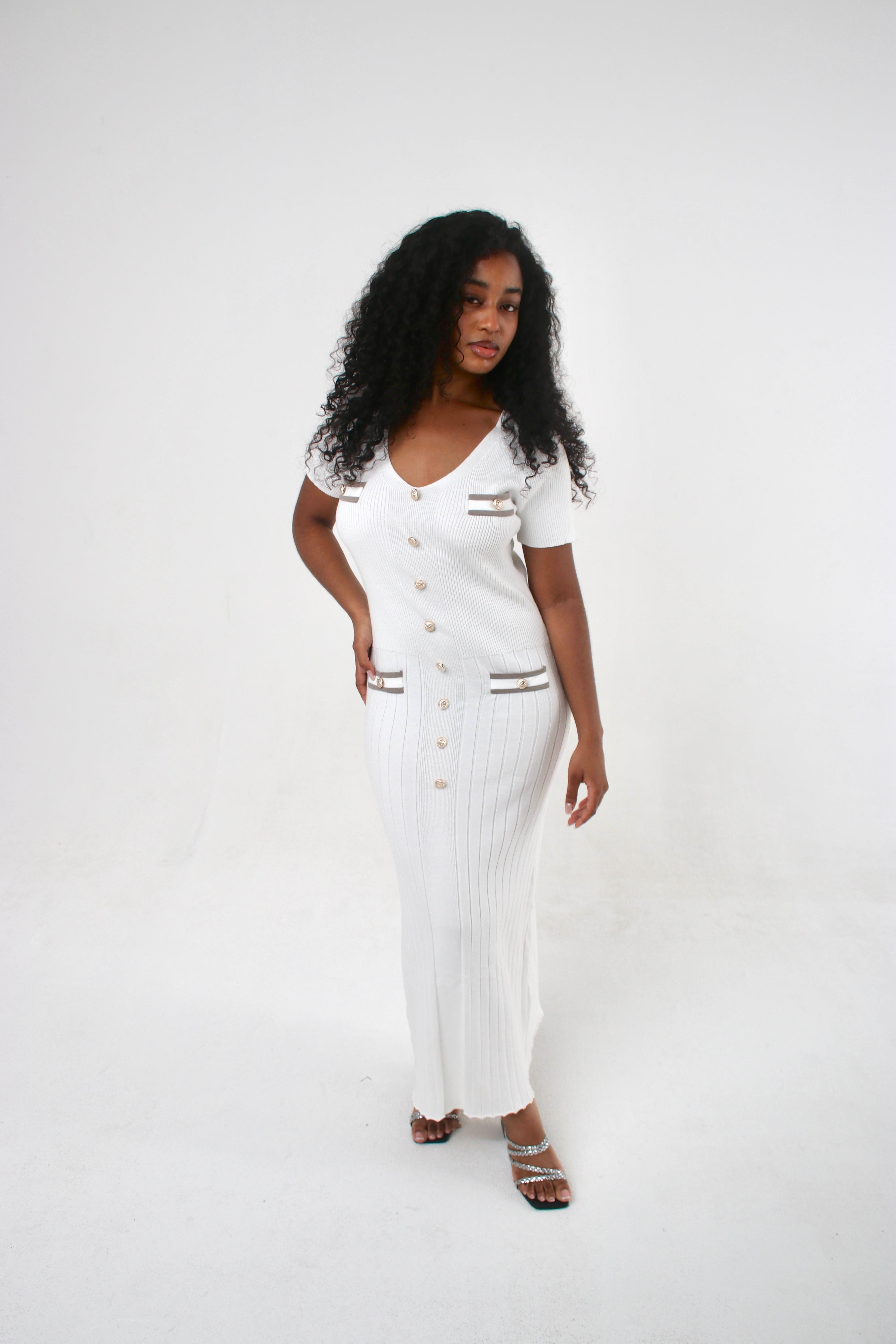 Lucia Dress White