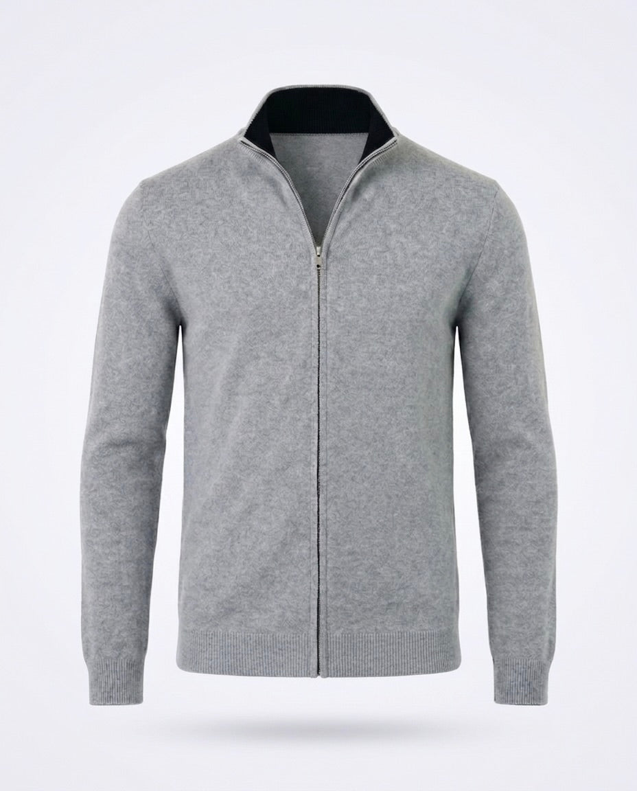 VENIX Full Zip Up Vest Grey