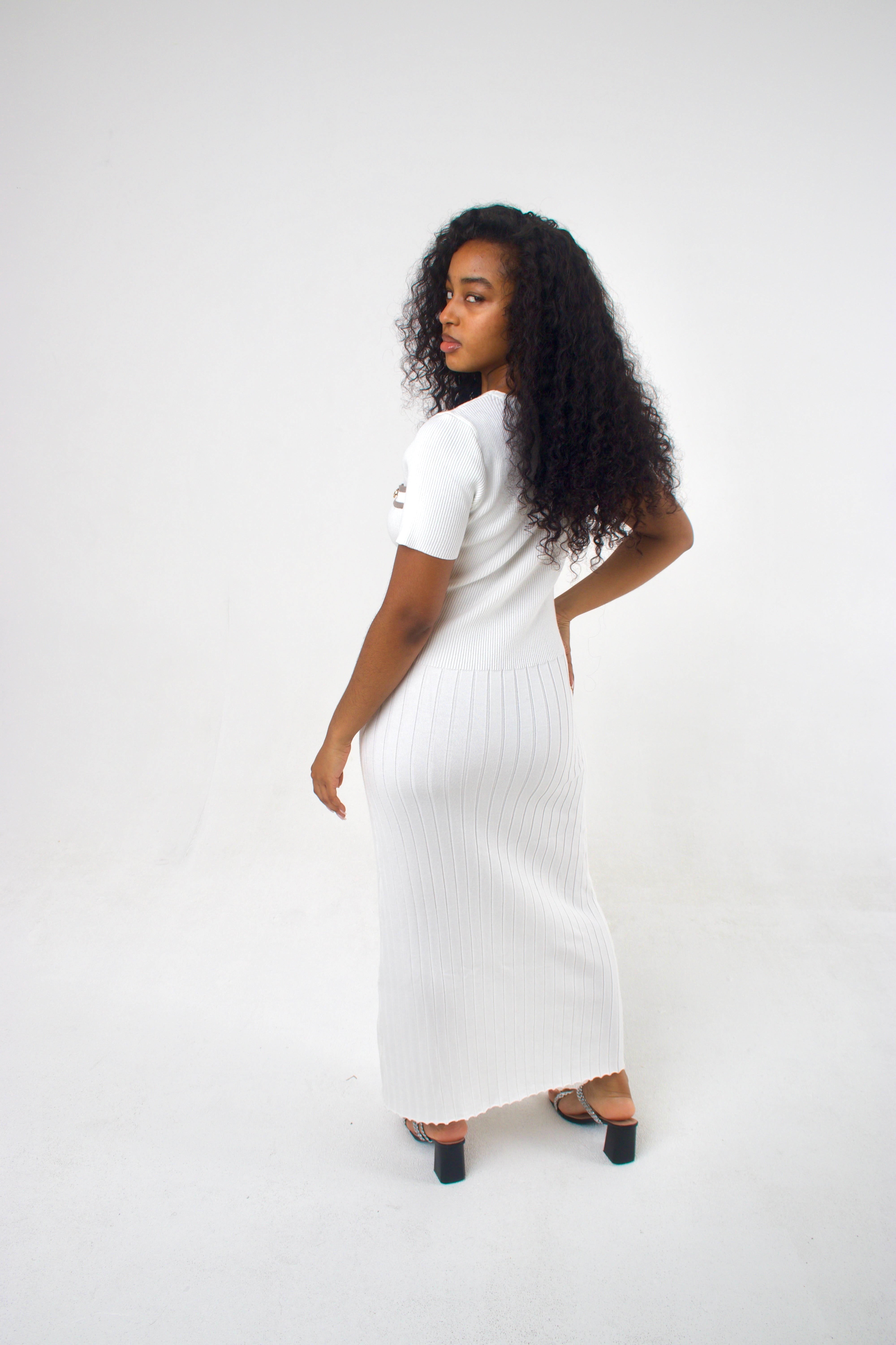 Lucia Dress White