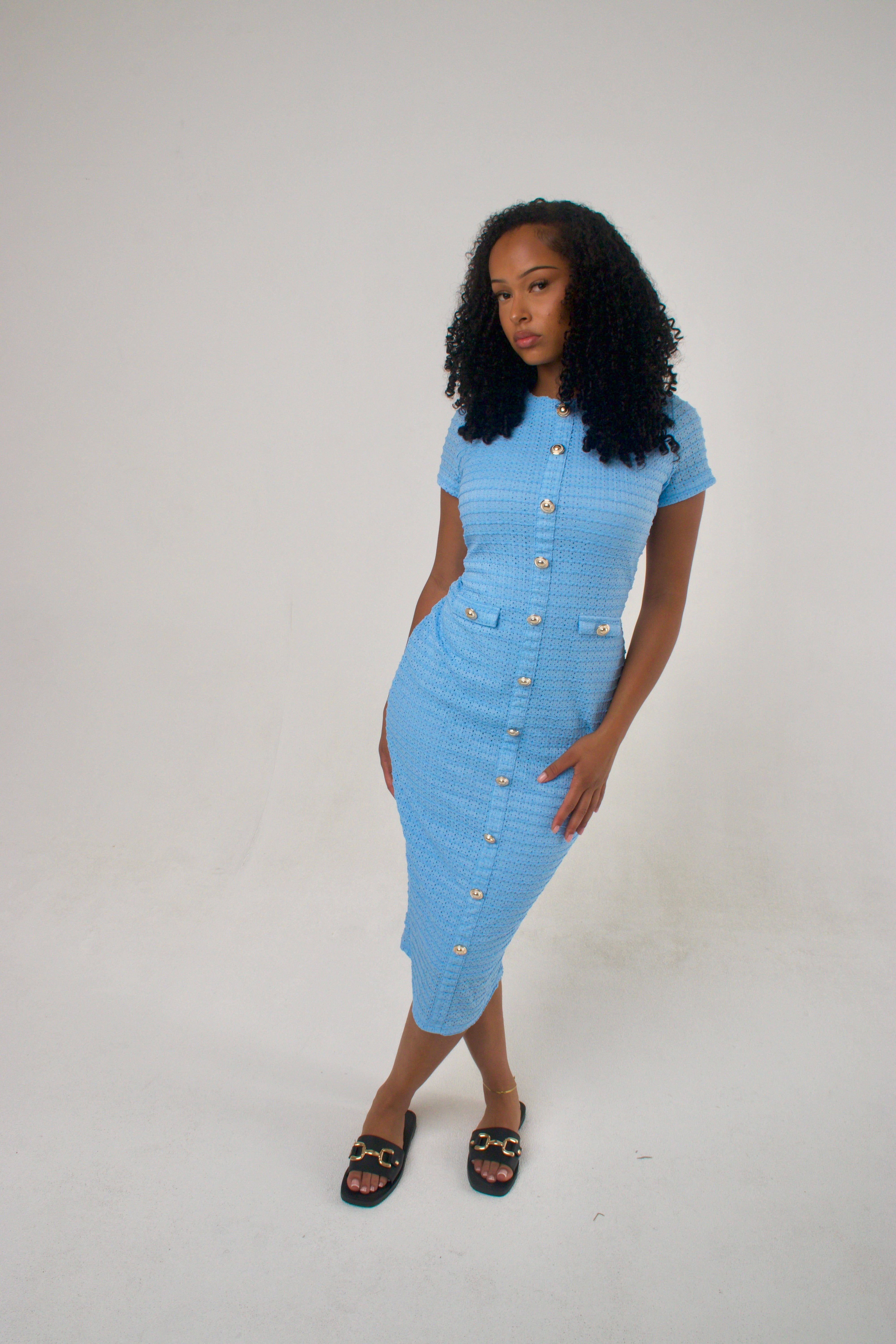 Amara Dress Light Blue