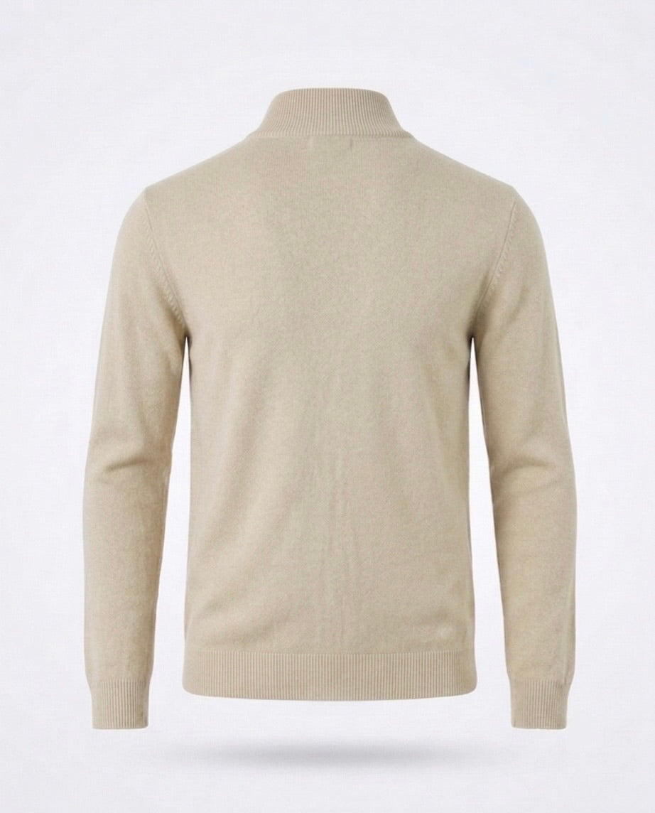 VENIX Full Zip Up Vest Beige