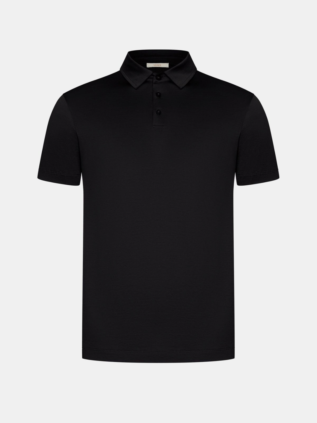 VENIX Luxe Polo T-Shirt Black