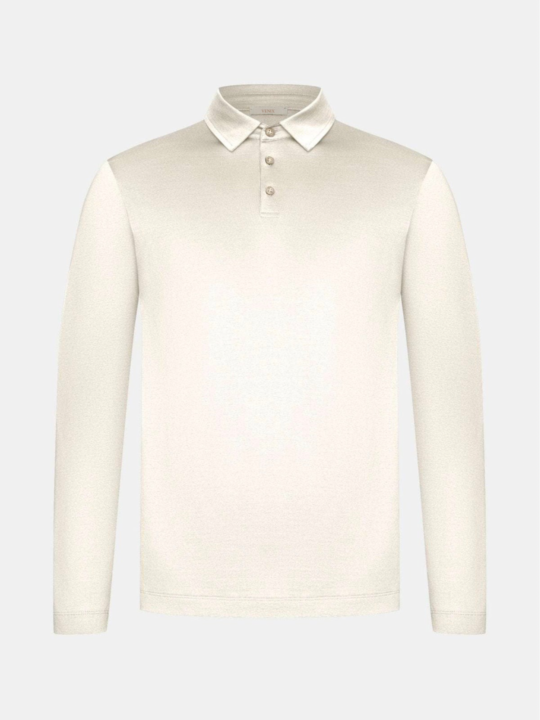 VENIX Luxe Longsleeve Polo Beige